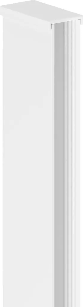Listello Bianco per Parete Doccia Mexen 800-00-20 - 2 Metri Alluminio
