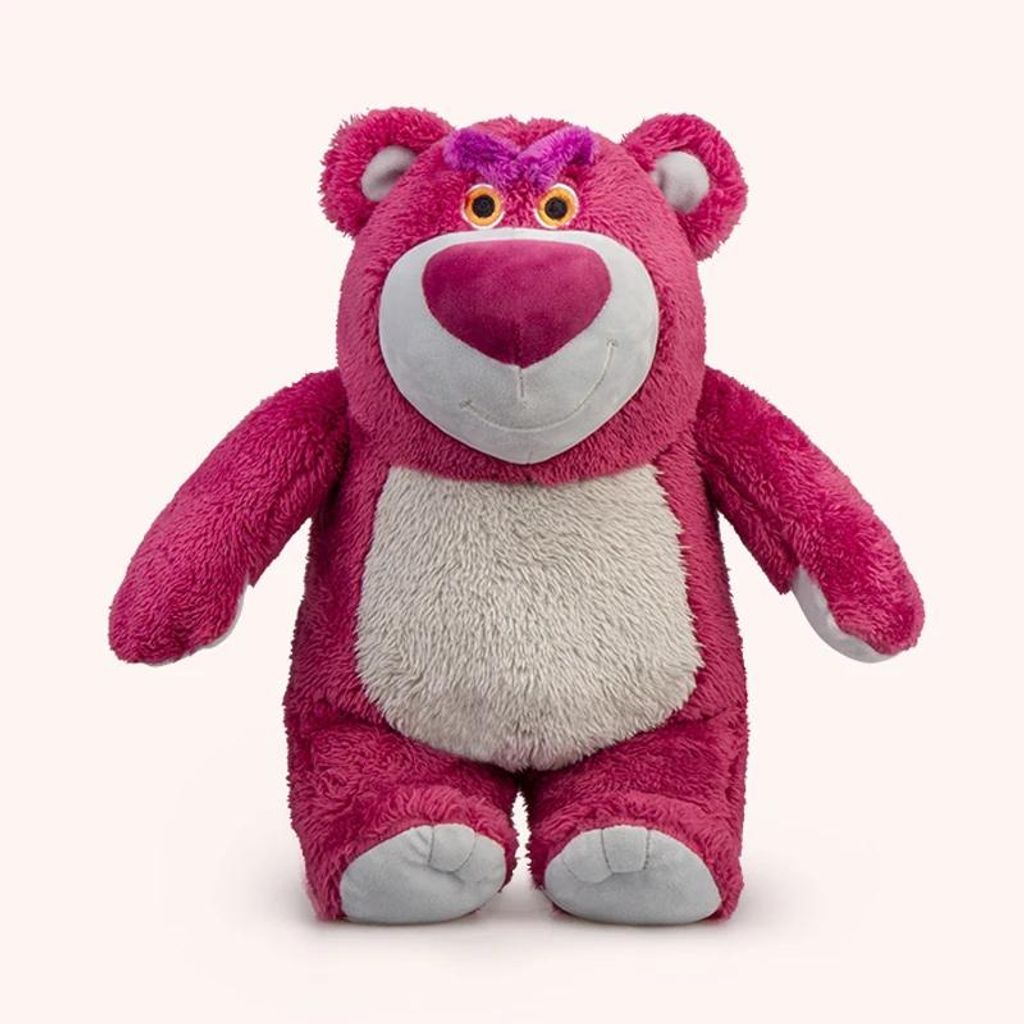Peluche Lotso 40 cm en polyester ours kawaii cadeau enfant Image du produit 