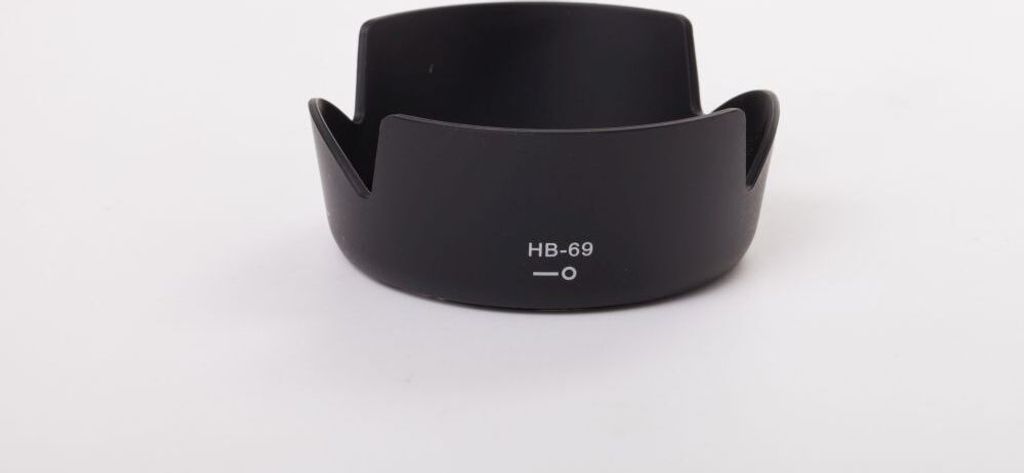 vhbw Gegenlichtblende kompatibel mit Nikon Nikkor AF-S DX 18-55mm f/3.5-5.6G VR II 52mm Objektiv, Schwarz, Kunststoff, tulpenförmig, 7,8 cm