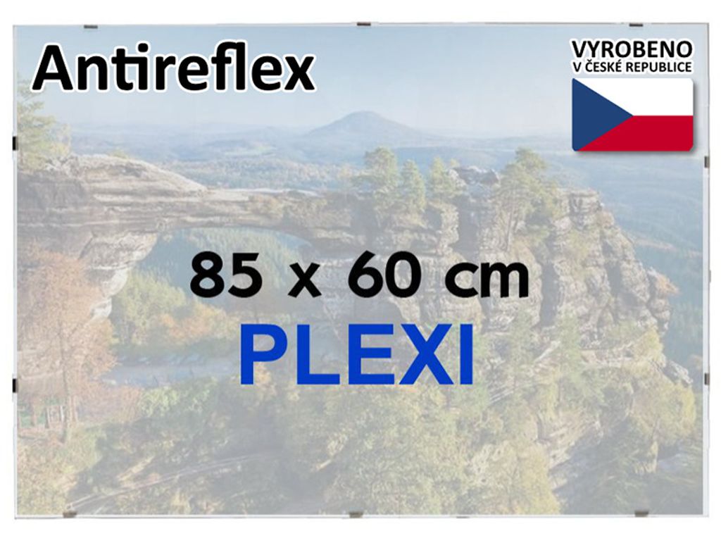 BFHM Cadre de puzzle Euroclip 85x60cm (plexiglas Image du produit 