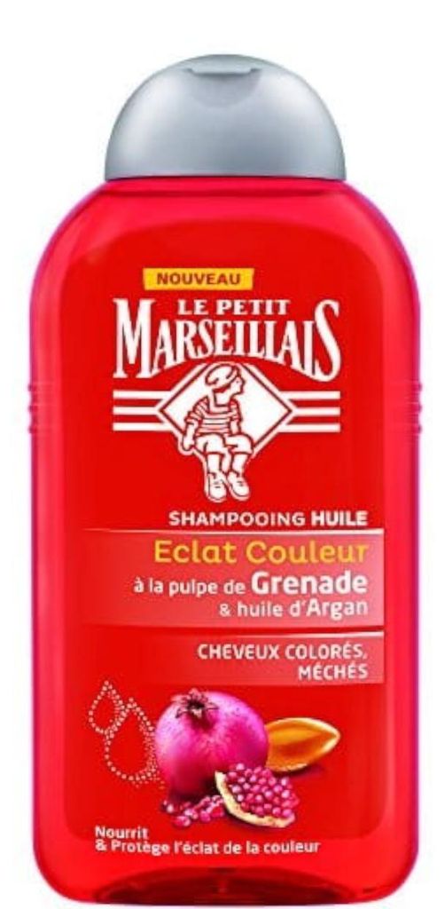 2x Le Petit Marseillais Shampoo Granatapfel & Argan für coloriertes Haar 250 ml