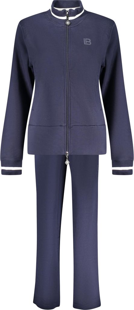 Eleganter Damen Jogginganzug in Blau: Komfortabel & Stilvoll