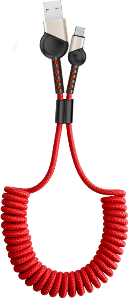 Cavo 3 in 1 Rosso per Tutta la Famiglia | Ricarica Rapida e Sicura