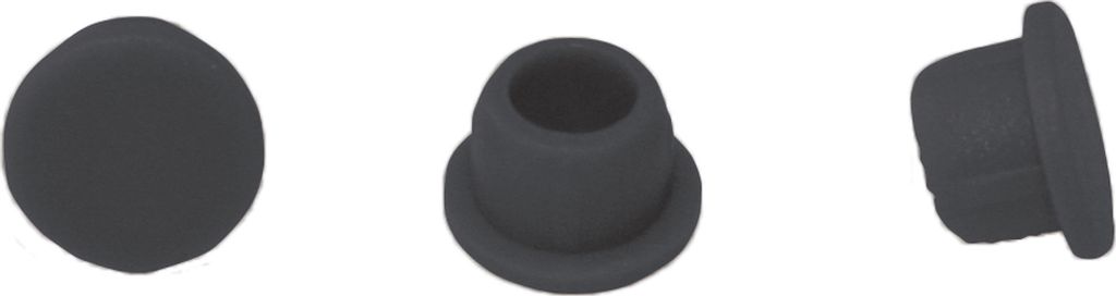 Lamello Clamex Abdeckkappen, schwarz, 100 Stk. | 335281