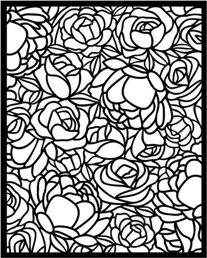 STAMPERIA Mixed Media Schablone STENCIL - Romance Forever