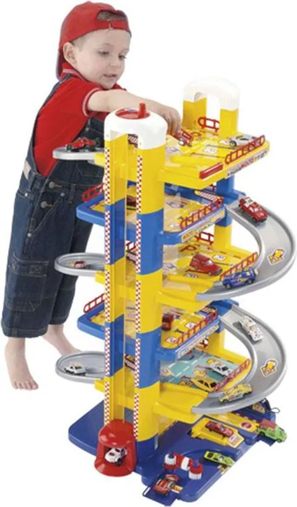 Molto 54146 XXL Parking 6 Niveaux 88cm avec Ascenseur pour Petites Voitures