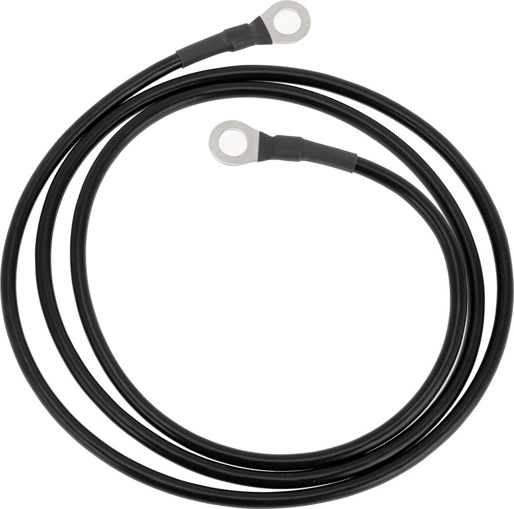 1 Stück Batterie-Wechselrichterkabel 10 AWG Gauge 4,5FT 5/16" Lug Batteriekabel Universal für Auto Fahrzeug Boot Wohnmobil Solar verzinntes Kupfe...