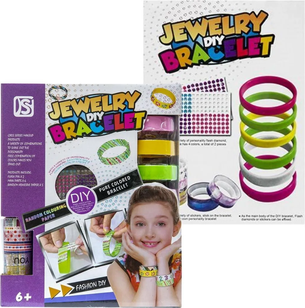 Loisirs créatifs : Kit bracelets DIY avec perles de verre et breloques