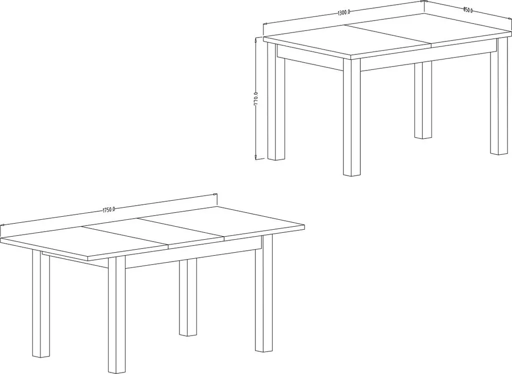Table extensible OKAL : Solution parfaite pour les dîners improvisés - 7