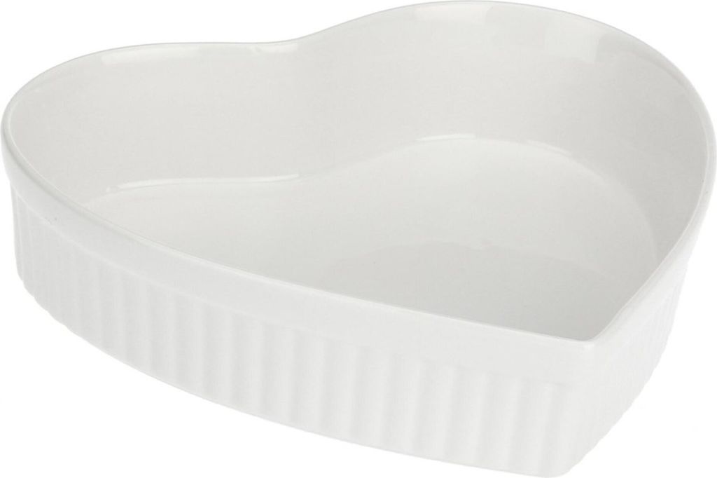 La Porcellana Bianca Herzbackform 25 cm P002050225