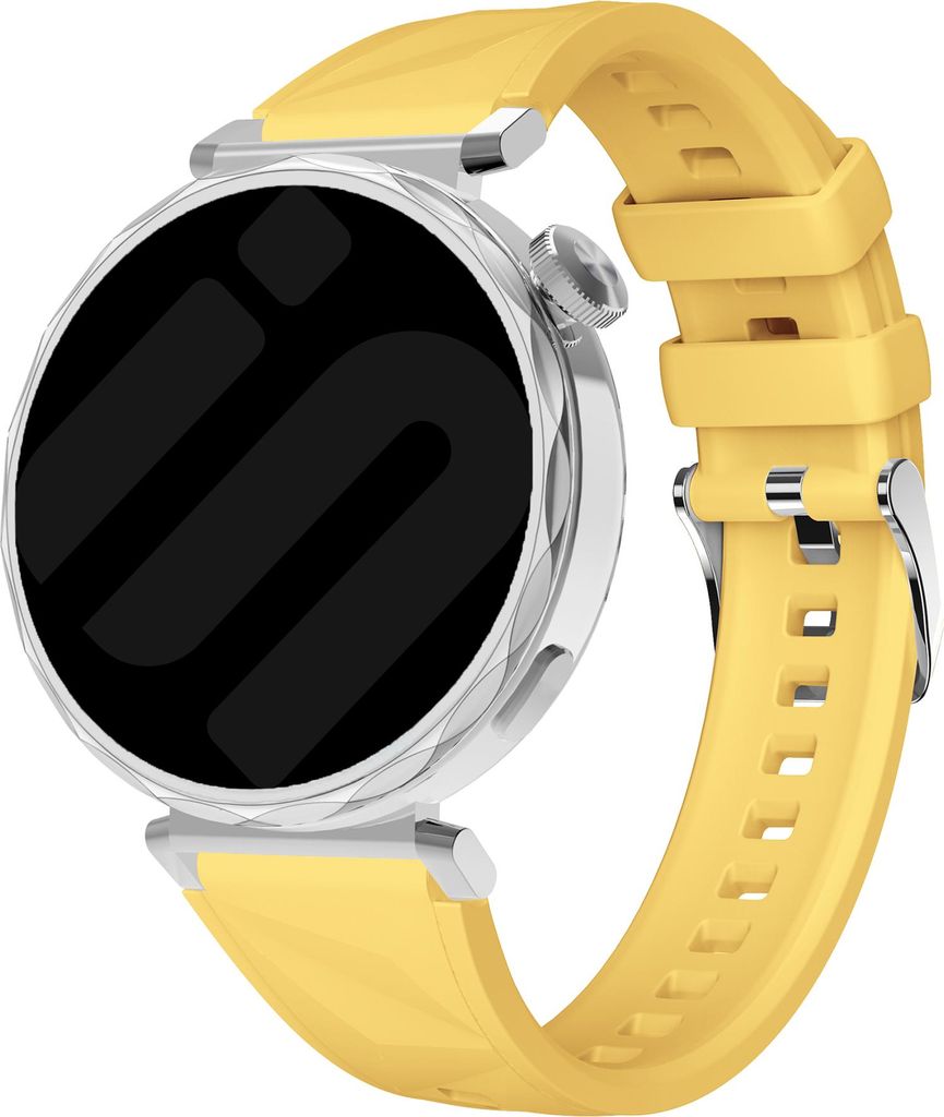 Strap-it Premium Silikonband 18mm - passend für Huawei Watch GT 4 - 41mm / GT 5 - 41mm / GT 5 Pro - 42mm - Fossil Gen 5e - 42mm / Gen 6 - 42mm - W...