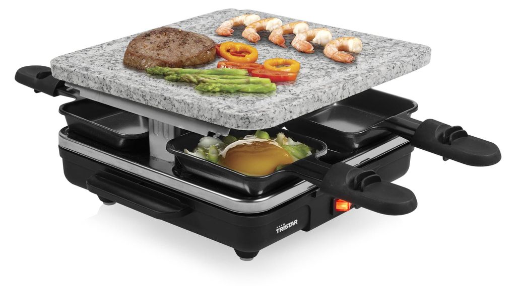 Tristar RA-2745 Raclette-Stein 4, 4 Person(en), Kunststoff, Produktbild 