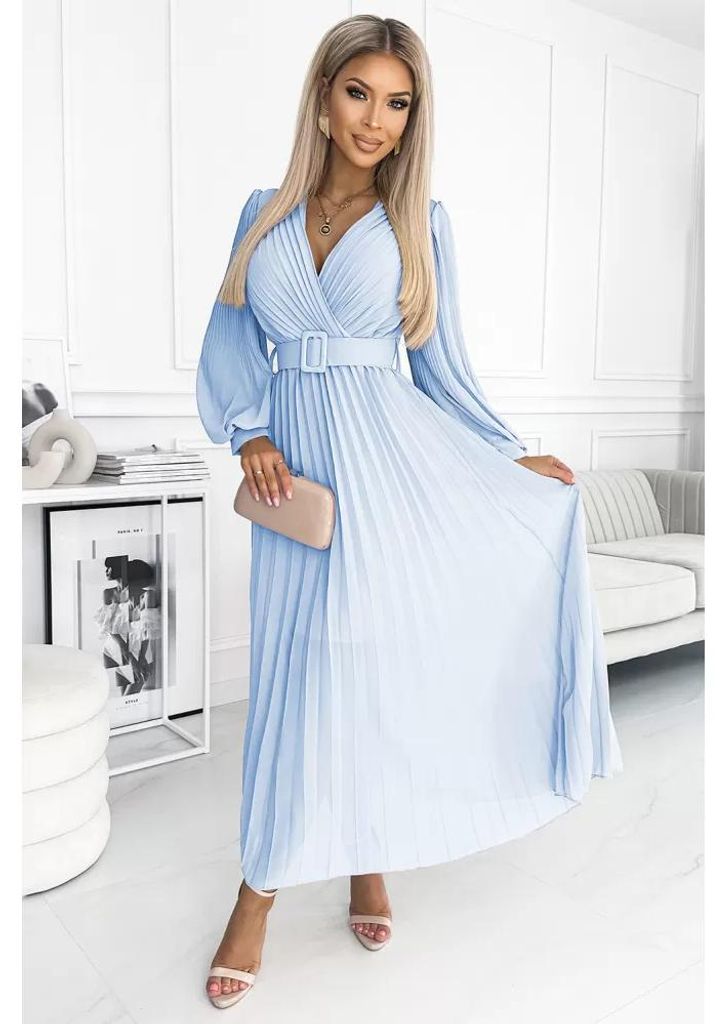 Kleid NUMOCO KLARA 414-10 BLAU Größe: Einheitsgröße Produktbild 