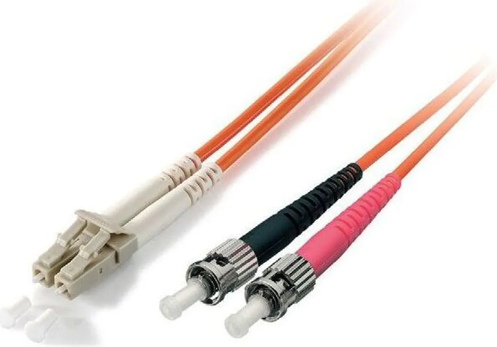 Equip Patchkabel LC->ST 5.00m Singlemode Duplex OS2 gelb Polybeutel