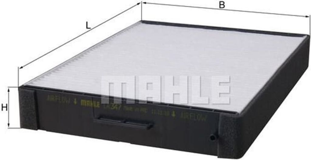 MAHLE Innenraumfilter LA 347 Pollenfilter für HYUNDAI SANTA FÉ I