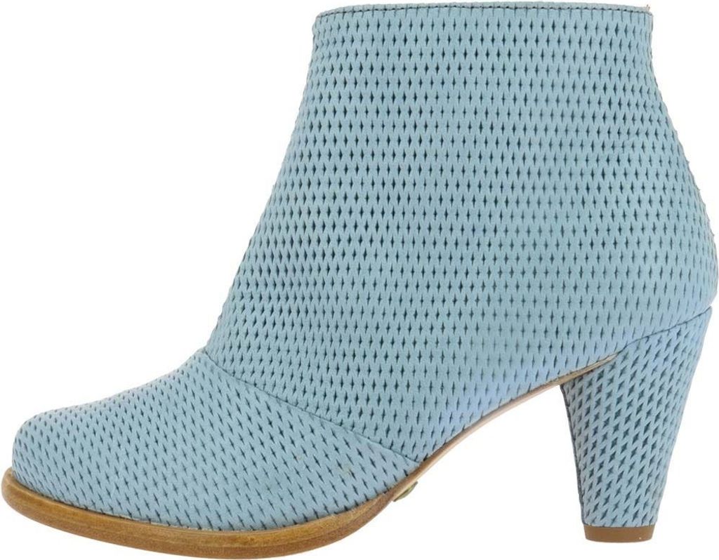 Neosens Schnürstiefel mit hohem Absatz Damen S937 ARGENTO POLVERE / BEBA Farbe Blau