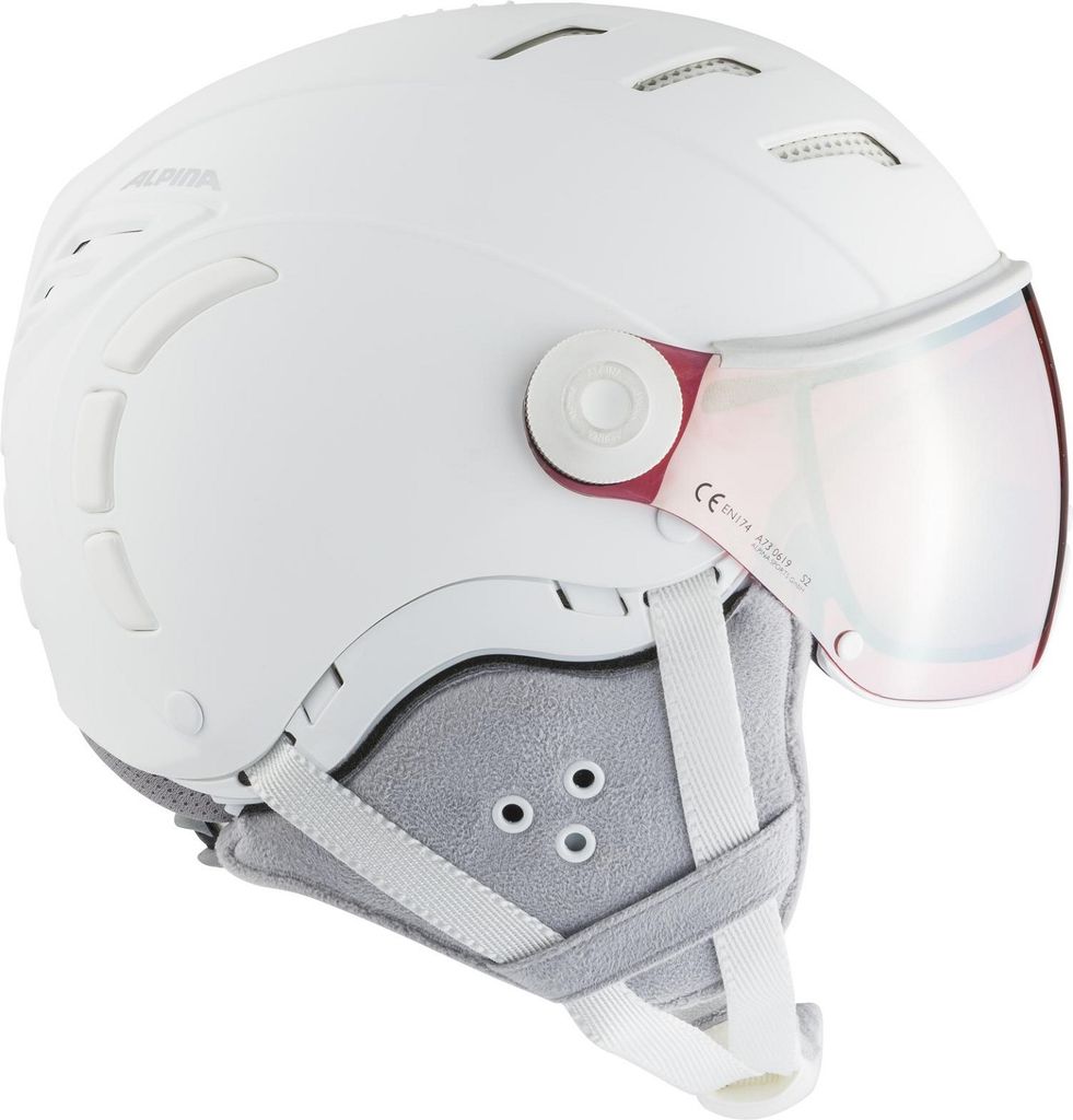 Alpina Jump 2.0 QVM Visier Skihelm Snowboardhelm A9209 : 59 - 61 cm Grösse - Helme: 59 - 61 cm