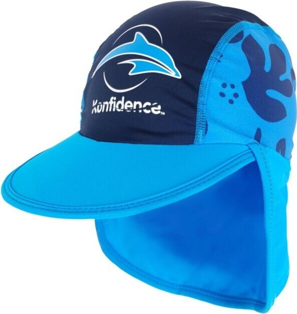 KONFIDENCE Babymütze UV -6,5 Handfläche/blau Produktbild 