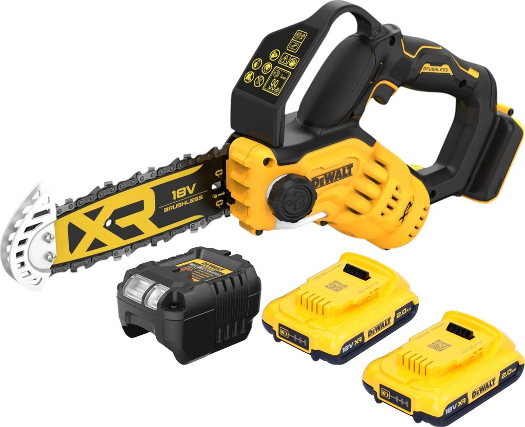 DeWalt DCMPS 520 D2 Akku Astsäge 18 V 20 cm Brushless + 2x Produktbild 
