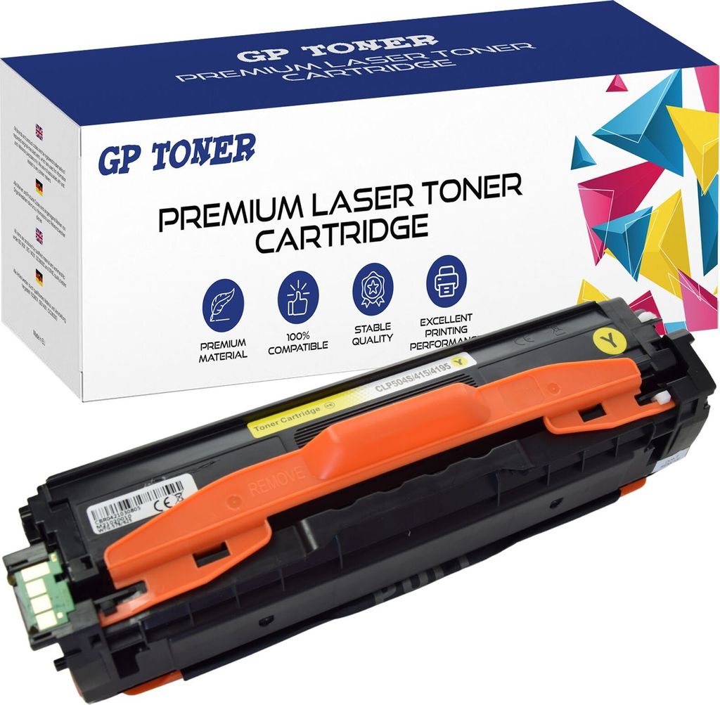 Toner Kompatibel für Samsung CLP-415N CLX-4100 Series CLX-4195N Xpress C1810W XL - Gelb