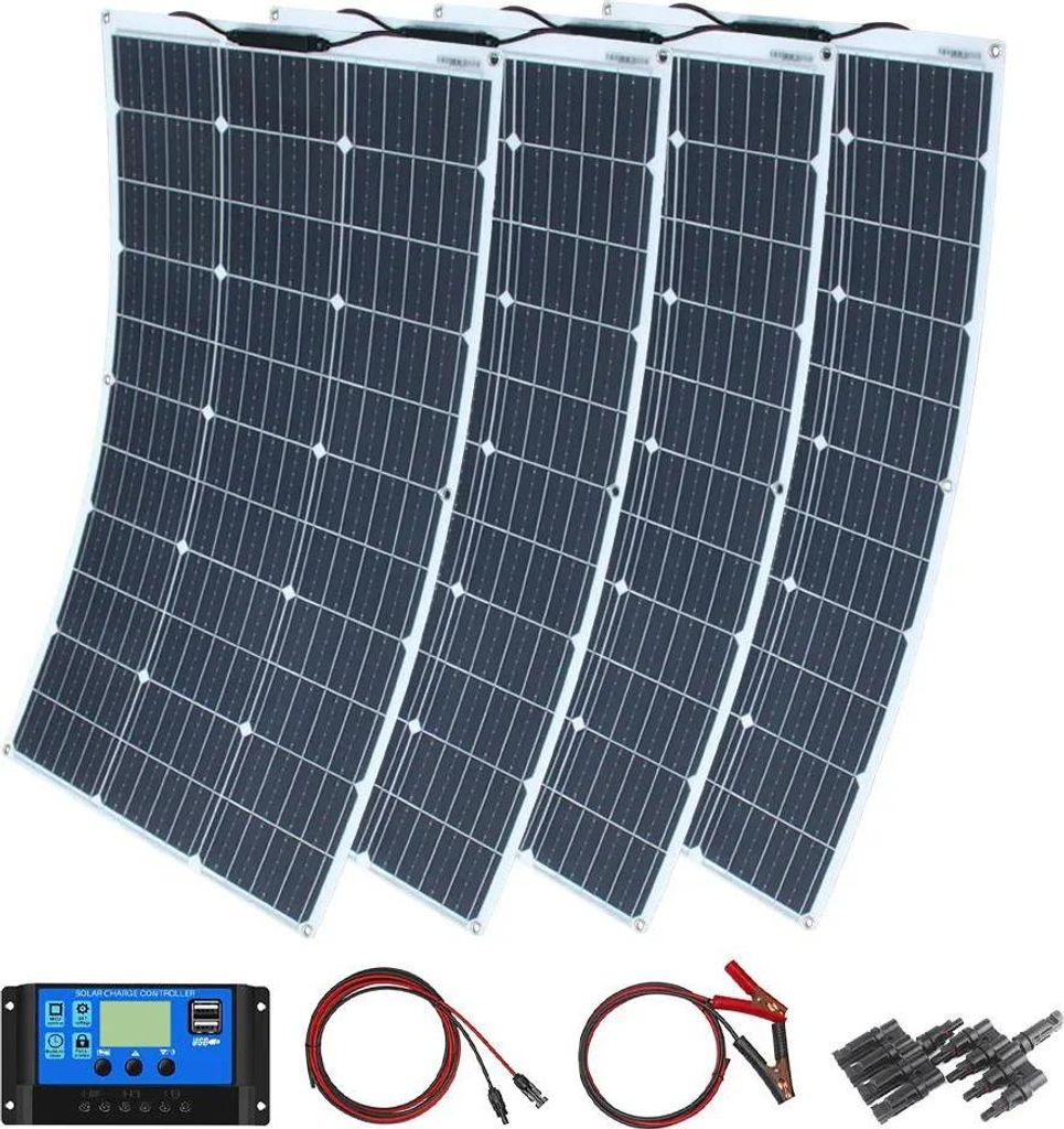 Solarpanel, leicht, hohe Effizienz, Solar-Kit 400W