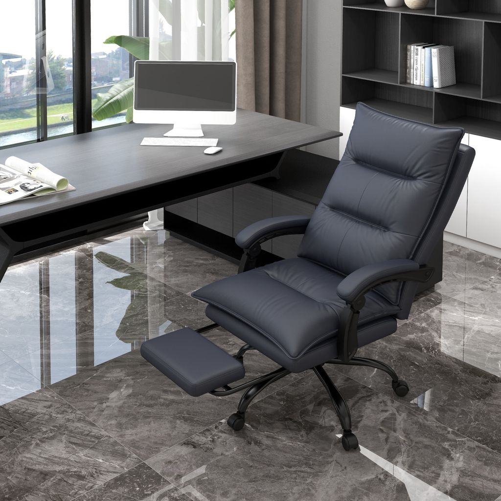 Fotel biurowy Vinsetto z funkcją masażu, ergonomiczny fotel Zdjęcie produktu 