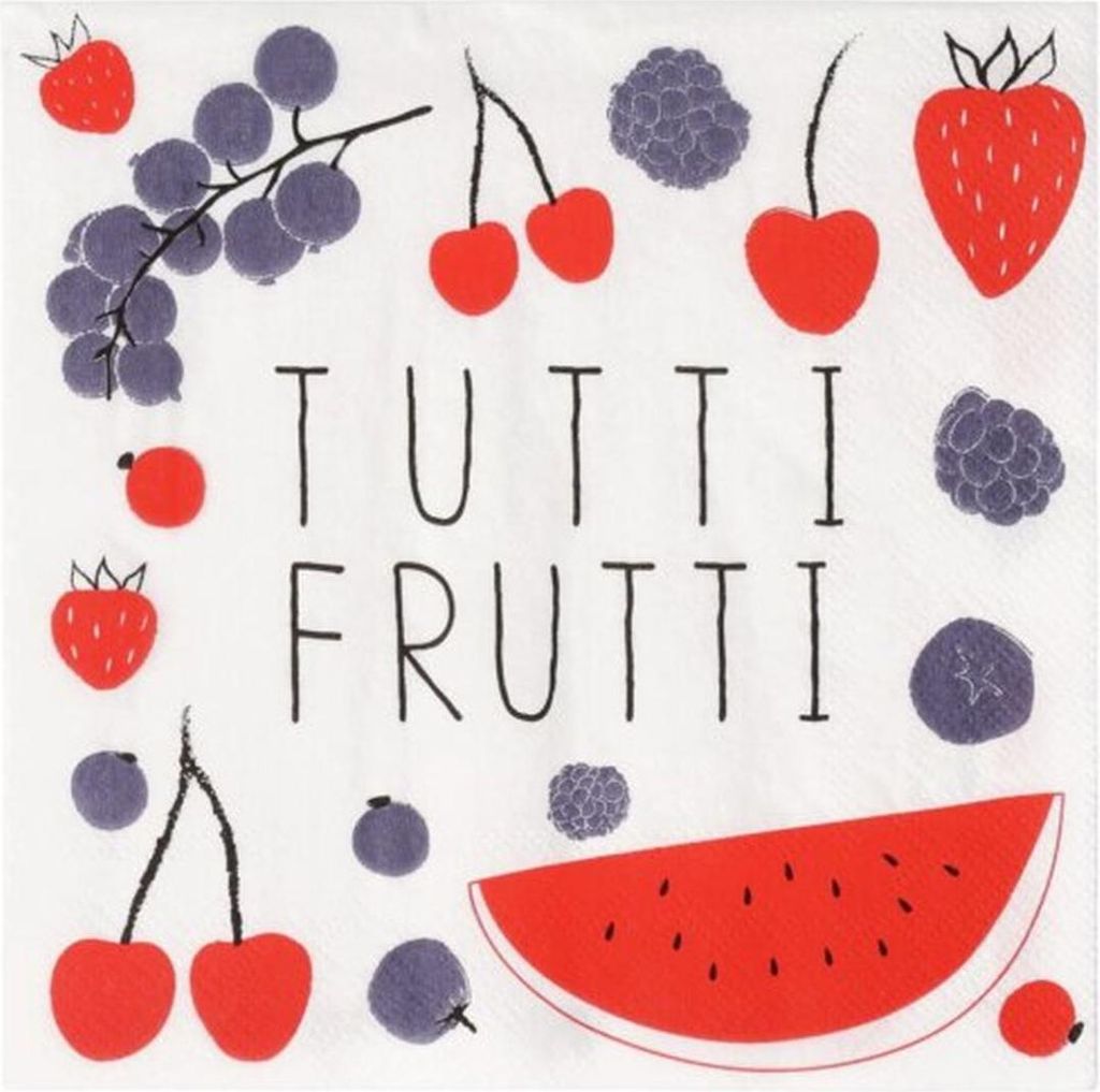 Serviette "Tutti Frutti"