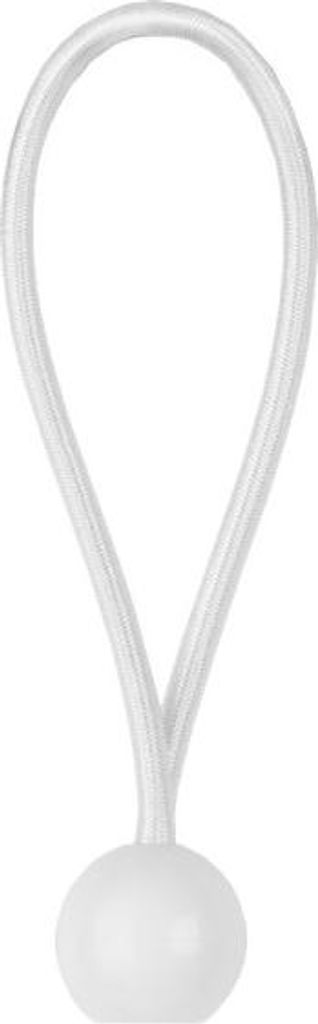 Spanngummi mit Kugel 0,5x15cm weiss Bradas 5310