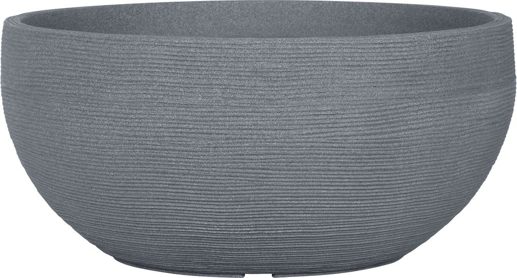 Schale Rille rund 60 betonfarbe Produktbild 