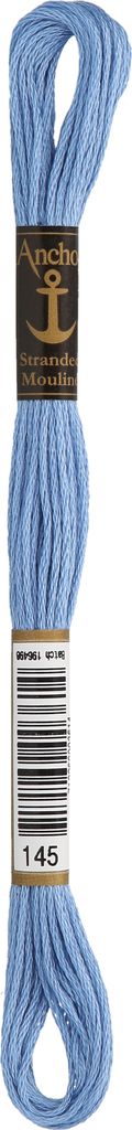 Anchor Sticktwist 4635000-00145 hellblau Stickgarn, 100 % Produktbild 