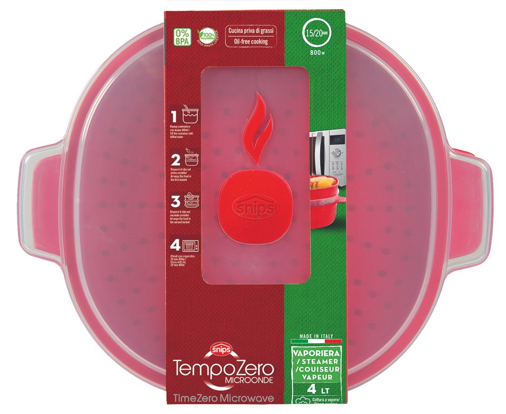 Dish Steamer 4L for Microwave