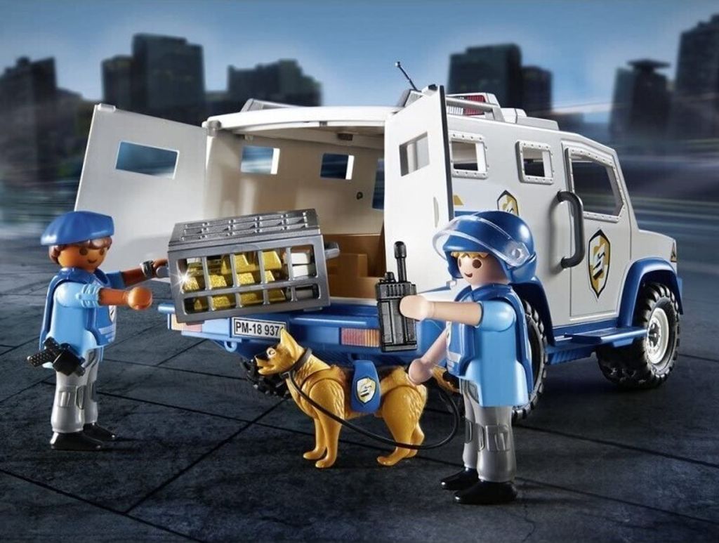 PLAYMOBIL 9371 City Action Geldtransporter Produktbild 8