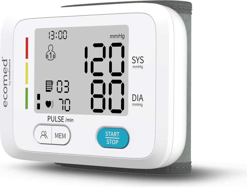 Tlakoměr na zápěstí Ecomed od Medisana BW-83E Obrázek produktu 