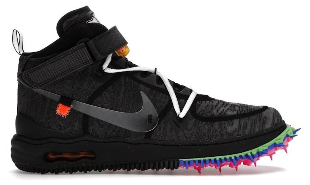 Nike Air Force 1 Mid Off-White Black - EU 40.5 Produktbild 