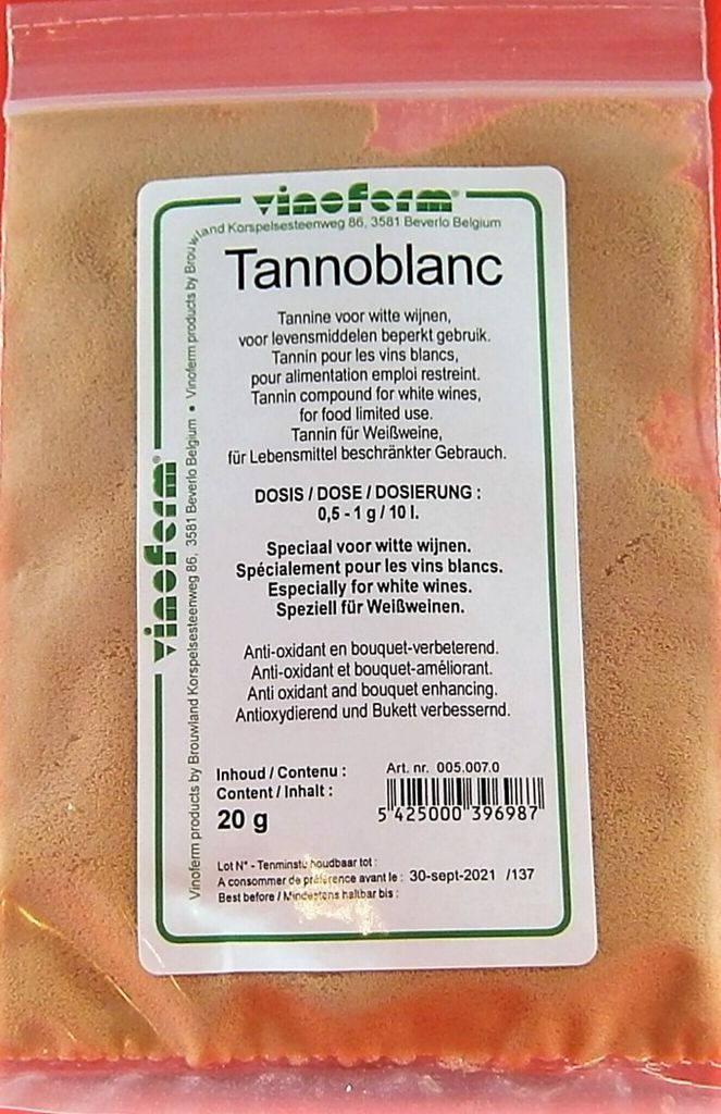 Tannin Vinoferm 20g – Tannin für Weißweine