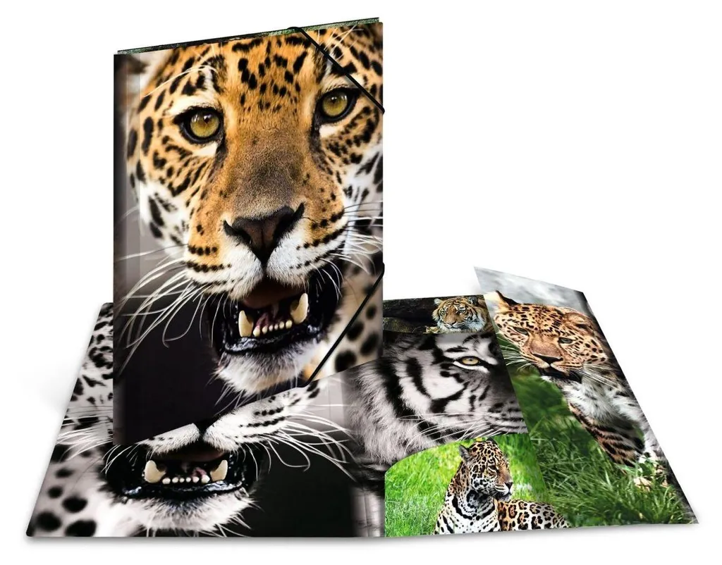 HERMA Sammelmappe A3 Leopard Polypropylen