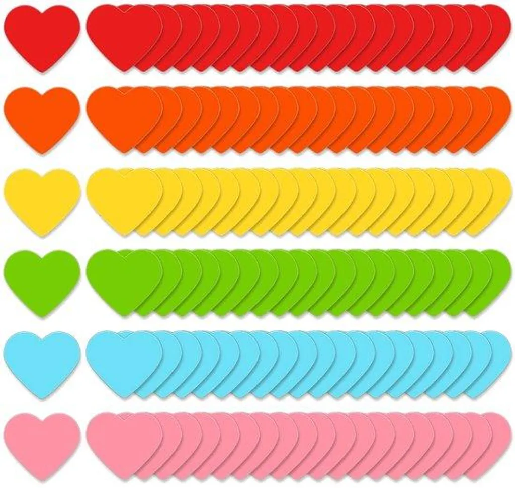 Aimants adhésifs colorés 3,8 cm lot de 6 couleurs pour votre bureau