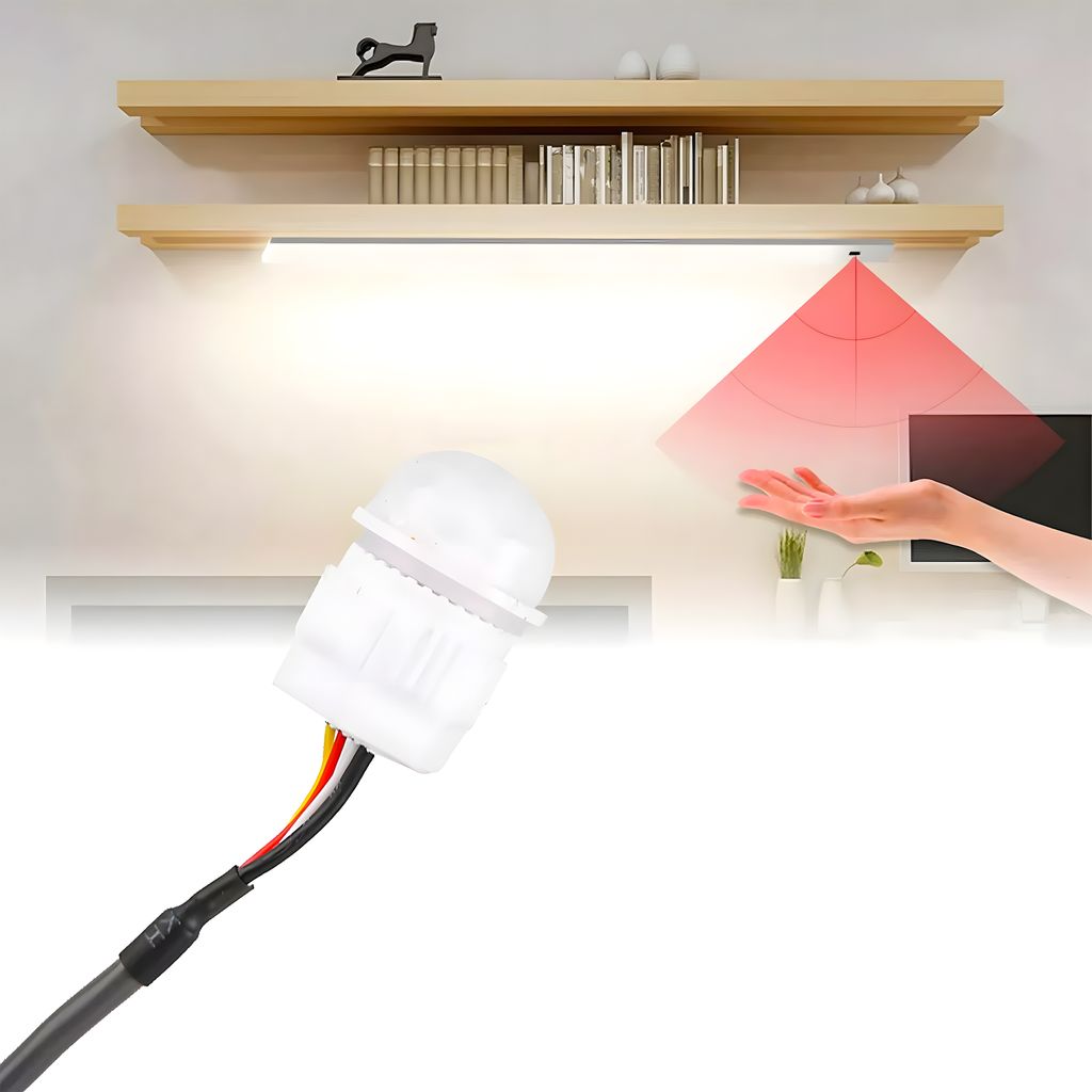 NEU 433 MHZ PIR Bewegungssensor Melder Motion Detektor Infrarot In