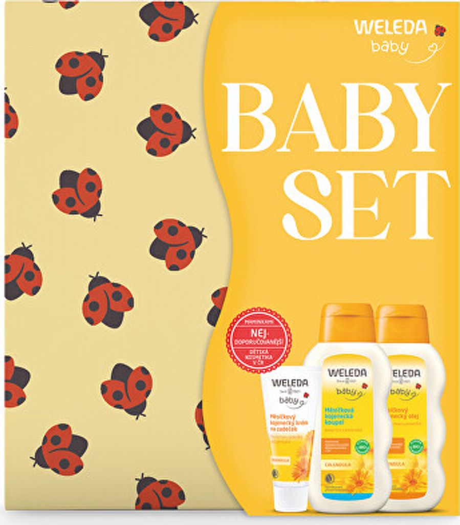 Weleda Babypflegeset Baby-Mond-Set mit Calendula Babyöl 200 Produktbild 