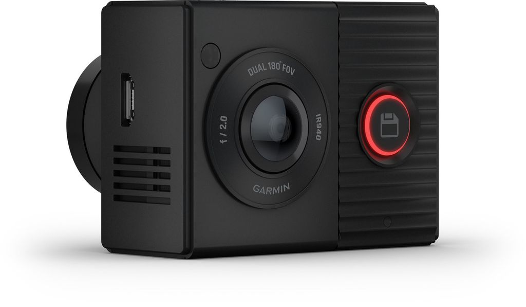 Garmin Dash Cam Tandem - Kamera für Armaturenbrett - 1440 p / 30 BpS - 3.7 MPix - Wi-Fi, Bluetooth - GPS