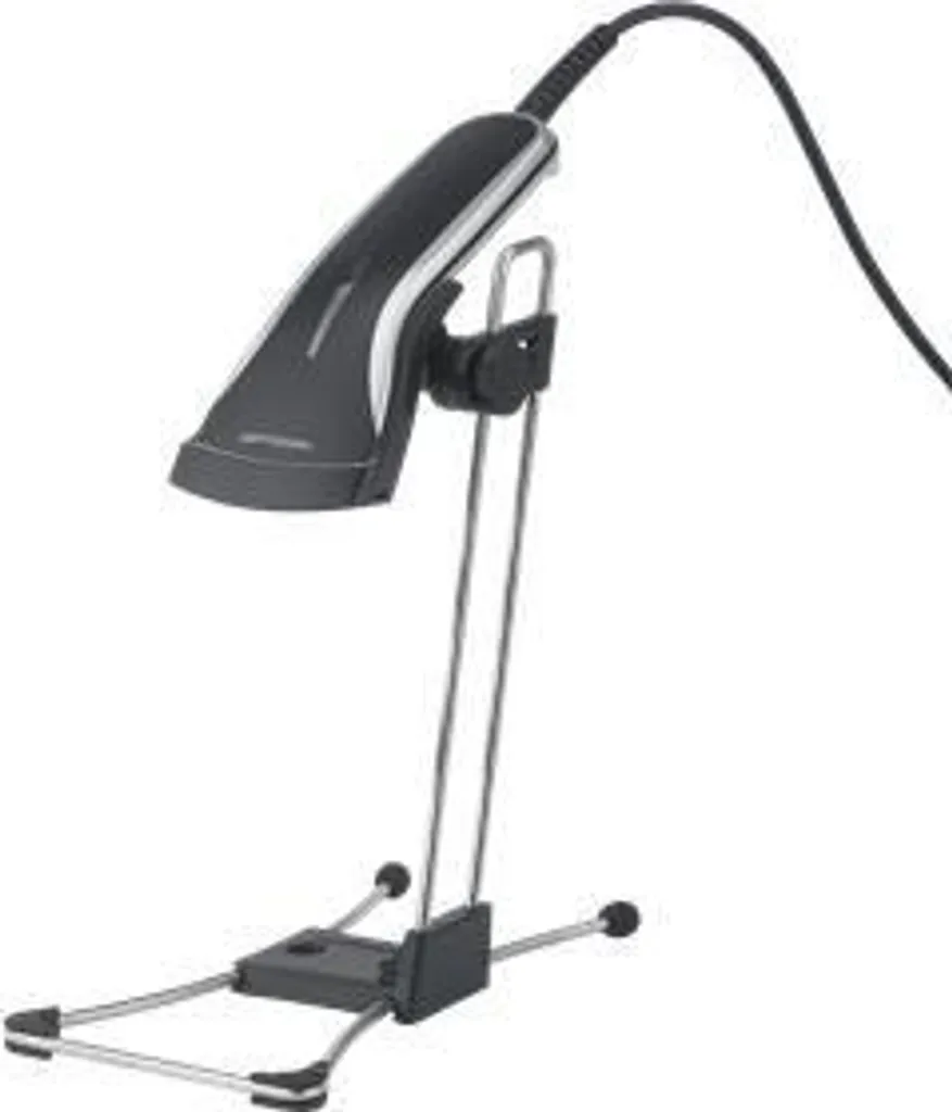 Lecteur code barre laser Opticon OPR-2001 noir avec socle de maintien