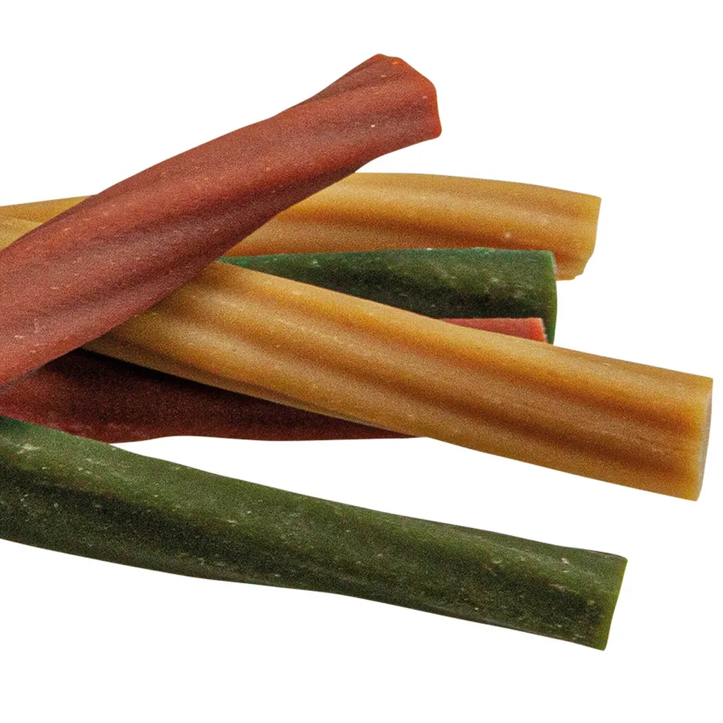 28 pezzi Garden Bites Dental Twisters - dimensioni: circa 13x1 cm ciascuno - in busta salvafreschezza - 4