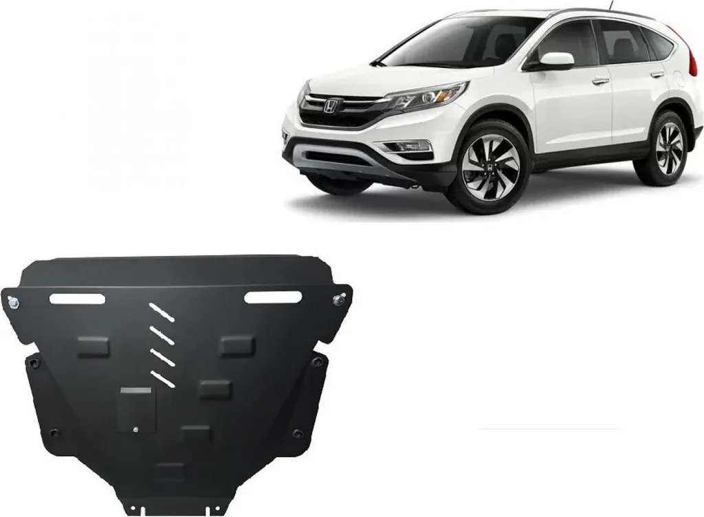 Sabot moteur Honda CR-V en acier contre les chocs et la corrosion