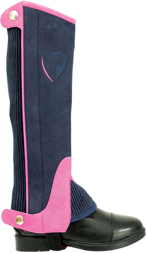 Hy - "Belton" Chaps für Kinder BZ4470 (XL) (Marineblau/Pink)