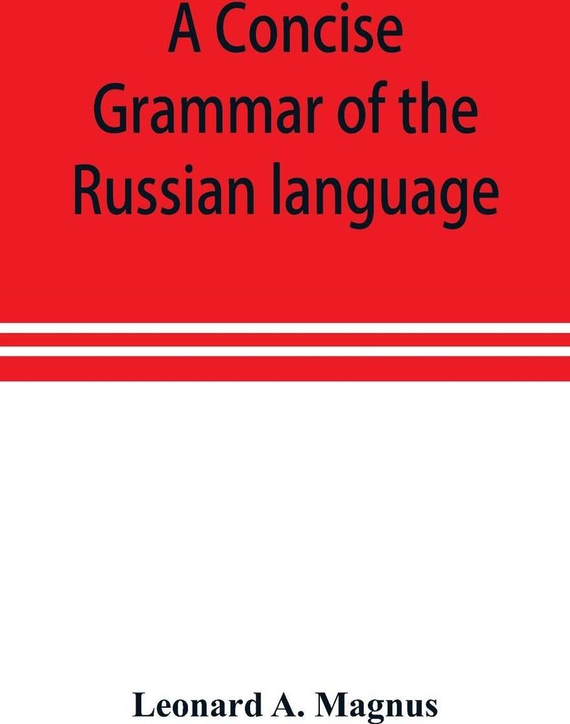 A concise grammar of the Russian language