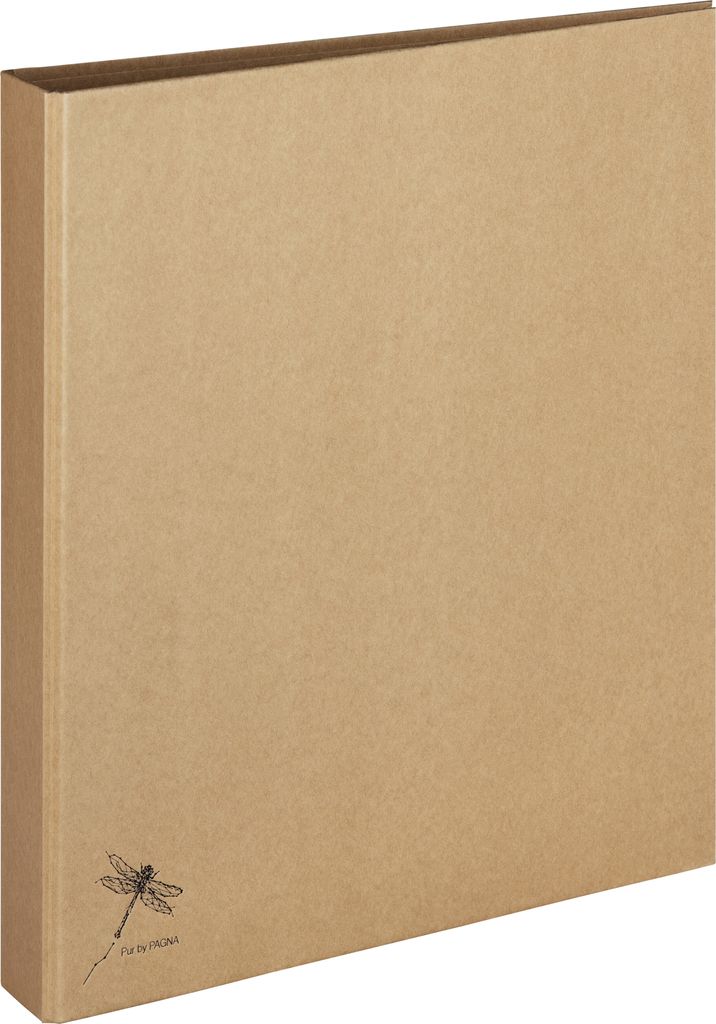 PAGNA Ringbuch A4 Pur 2-Ring-Mechanik natur 1Stk