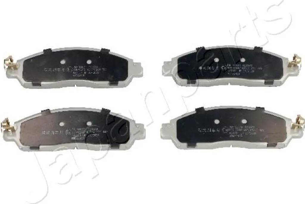 Plaquettes de frein avant JAPANPARTS PA-1003AF pour freinage haute sécurité
