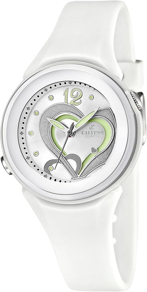 Watch Damenuhr Analog, Kautschuk mit Quarz - Stoßfestes Glas, 10 ATM Trendy Klassisches und elegantes Design mit Präzises Quarzwerk