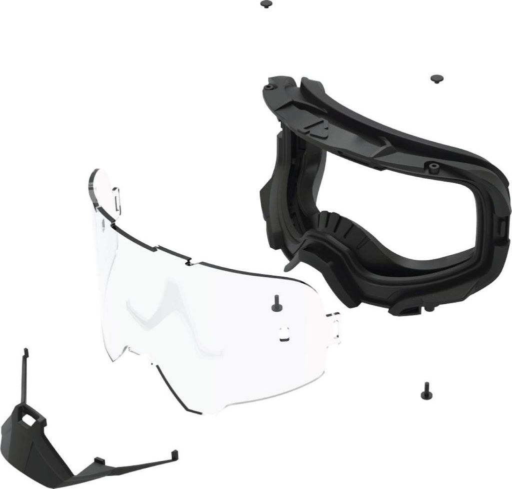 Leatt Goggle Velocity 6.5 Iriz Stealth Silver 50%