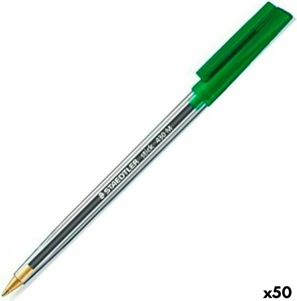 Stift Staedtler Stick 430 grün 50 Stück